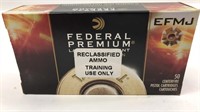 Federal 9mm 124gr EFMJ 50 Rounds