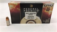 Federal 9mm 124gr EFMJ 50 Rounds