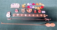 bracelet pins and misc.