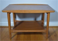 Lane Mid-Century Modern Oak Side Table