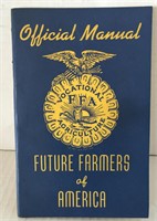 1952 FFA official manual future farmers of America