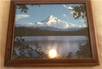 Framed Print of Mountain