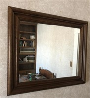 Mirror w/wood frame