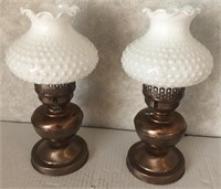 Pair of table lamps,