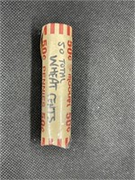 Roll of Unsearched Wheat Cents 50 Total Windsor CO