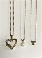 Pearl and Gold Necklaces