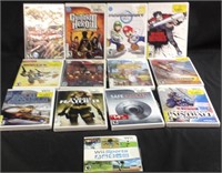 A lot of 13 WII video games