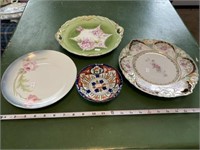 Porcelain Plates & Bowl