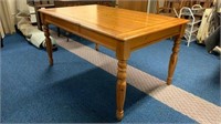 pine dinning table 38Dx60Wx31H