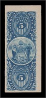 US Stamp Delaware State Revenue Unissued Proof in