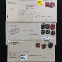 US Stamps Postal History 3 Postal Savings Covers