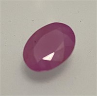 Certified 4.80 Cts Natural Ruby