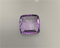 Certified 14.80 Cts Natural Amethyst