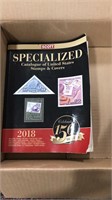 Stamp Catalogs 2018 Specialized - in used but good
