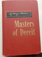 Book-Masters of Deceit Signed