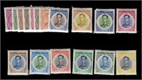 Thailand Stamps #397/411A (missing 402A CV $418.80