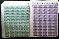 US Stamps FACE VALUE $140+ Sheets 3c denoms