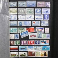 Canada Stamps 500+ Mint NH stamps in stockbook