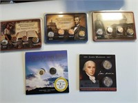 Coins-Set of 5 Souvenir Coin Sets