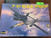 REVELL P-61 BLACK WIDOW MODEL UNUSED