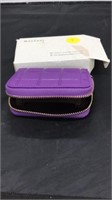 Max gear purple ladies credit card wallet