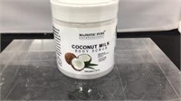 Coconut milk body scrub one