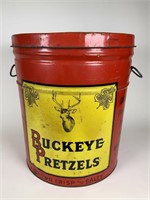Buckeye pretzel tin, Williamsport PA