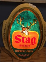 Stag Beer Brewery Lighted Sign