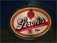 Stroh's Beer Lighted Sign
