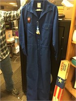 Vintage Lawrenceville Texaco Uniform Coveralls 42R