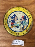 Vintage Walt Disney Mickey Mouse Toy Plate