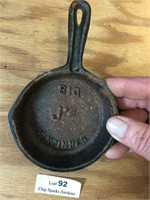 Big J's Vincennes Mini Cast Iron Ashtray