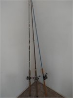 Old School Fishing Rod & Reel-8’ Long
