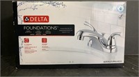 Delta Foundations 4 Center Set Faucet