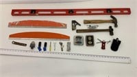 Assorted tools and locks