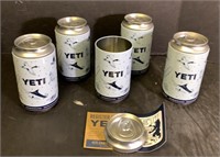 5 Yeti PopTop Stash Cans Limited Edition