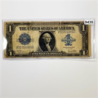 1923 Blue Seal $1 Bill NICELY CIRCULATED