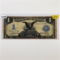 1899 Blue Seal $5 Silver Certificate NICELY CIRC