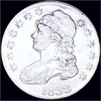 1833 Capped Bust Half Dollar XF