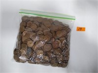 3.6lbs Wheat pennies mixed dated