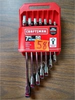 Craftsman 7-pc Metric Ratcheting Wrench Set