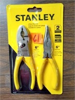 Stanley 2-pc 6" Plier Set