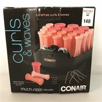 CONAIR CAREFREE CURLS & WAVES MULTI-SIZED ROLLERS
