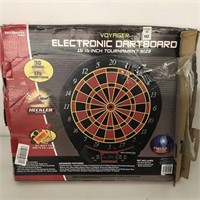 VOYAGER ELECTRONIC DARTBOARD SIZE 15 1/2 INCH