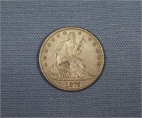 1875 Seated Liberty Half Dollar