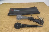 2 Dynamic Microphones with Carry Bag