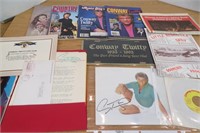 Conway Twitty  Collection Autograph, Record, Fan C
