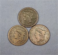 (3) Large Cents