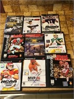 9 Games PS2, PS, Game Cube