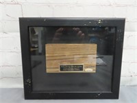 Boston Red Sox 2004 World Series Dugout Bench Wood